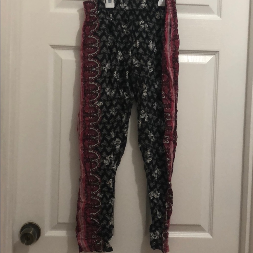 Elephant print pant.
